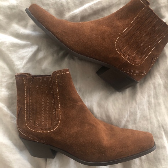 Zara Shoes Zara Western Boot Poshmark